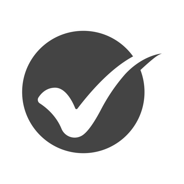 检查标记图标设计向量图片下载