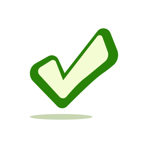 检查标记图标设计向量图片下载