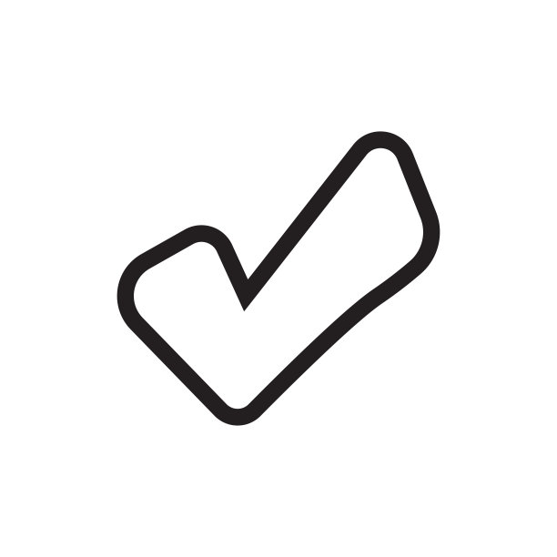 检查标记图标设计向量图片下载