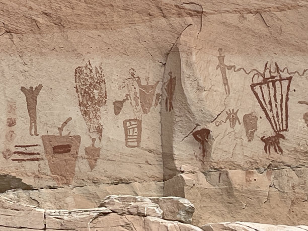 古代岩画图片下载