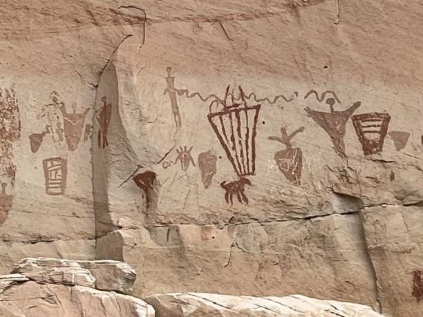 古代岩画图片下载