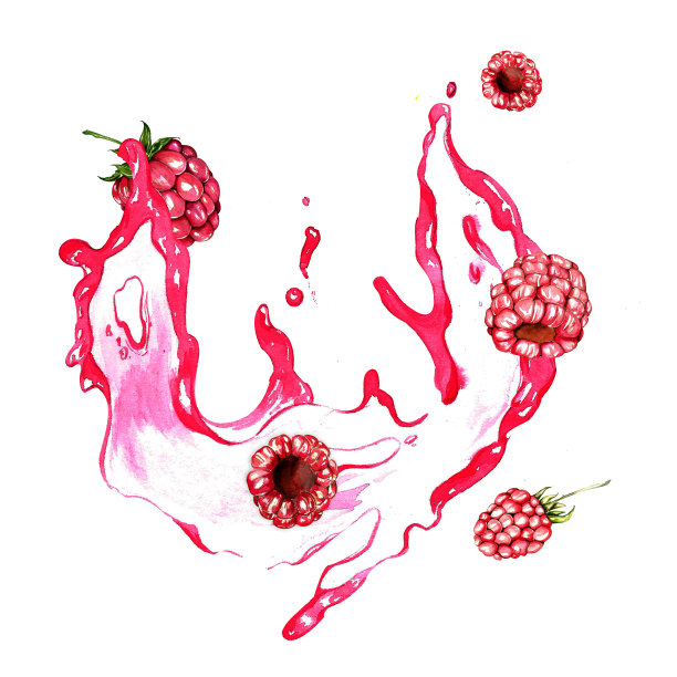 鸡尾酒。夏天明亮的饮料在不同的杯子里。水彩插图。用于横幅，明信片，网站图片下载