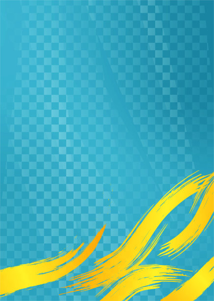 金色和蓝色马赛克图案渐变背景插图。日本格子图案。日本模式。图片下载