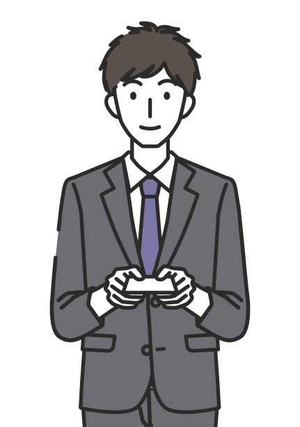 男子递名片图片下载