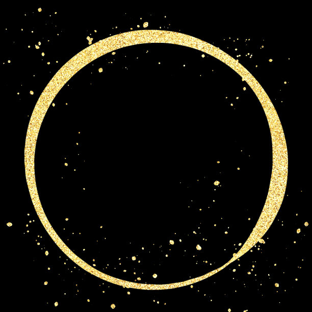 用刷子绘制的闪光框架图片下载