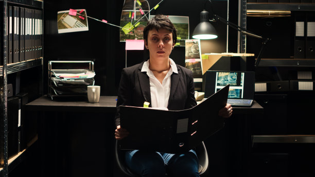 警官正在接受在线电话采访图片下载