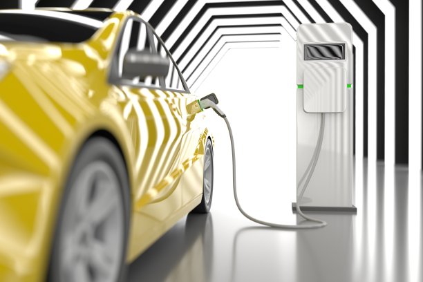 电动汽车充电图片下载