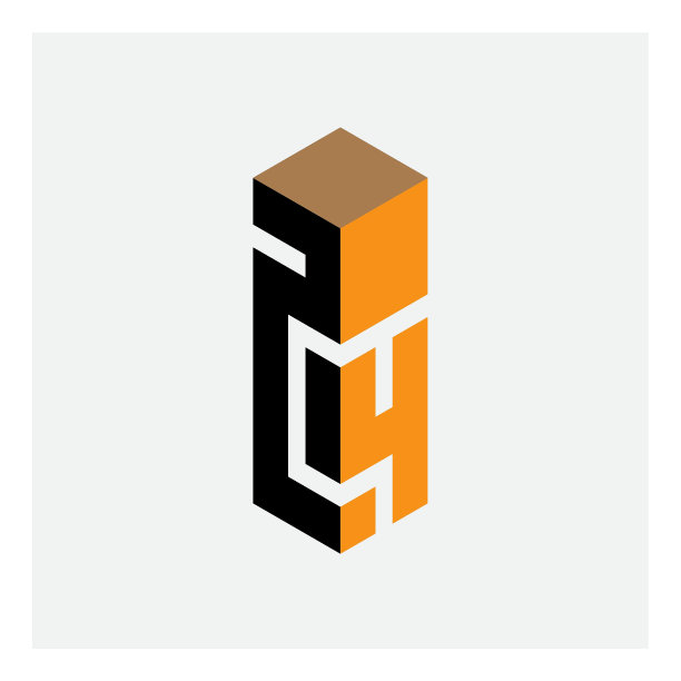 带有数字2和4或数字24的3D Logo，矢量设计元素图片下载