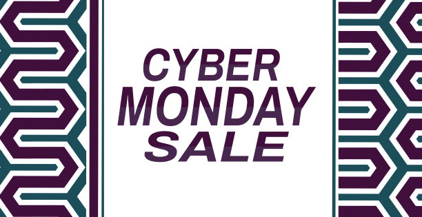 网络星期一销售每年11月2日的概念横幅，时尚的横幅风格，活动招牌，横幅广告销售回扣的网络星期一。项目插图图片下载