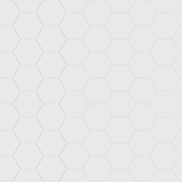 瓷砖六角形墙面或地面装饰，白色大理石马赛克砖无缝图案为背景。矢量图图片下载