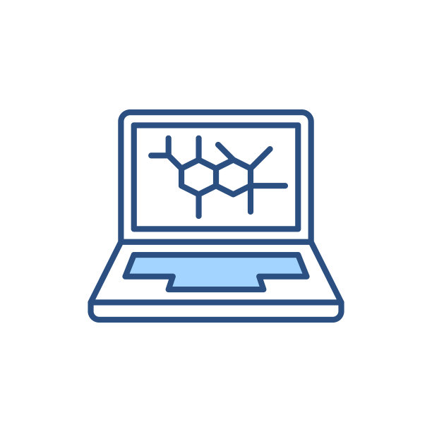 计算机诊断相关矢量图标。图片下载