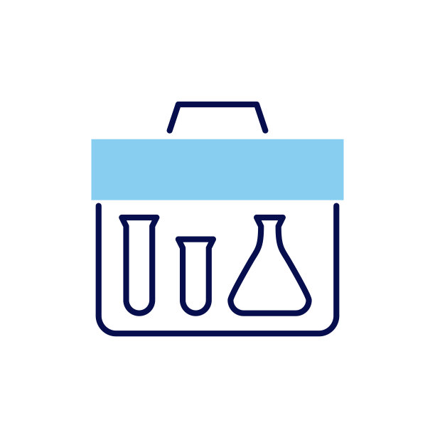 研究公文包相关的矢量图标。图片下载