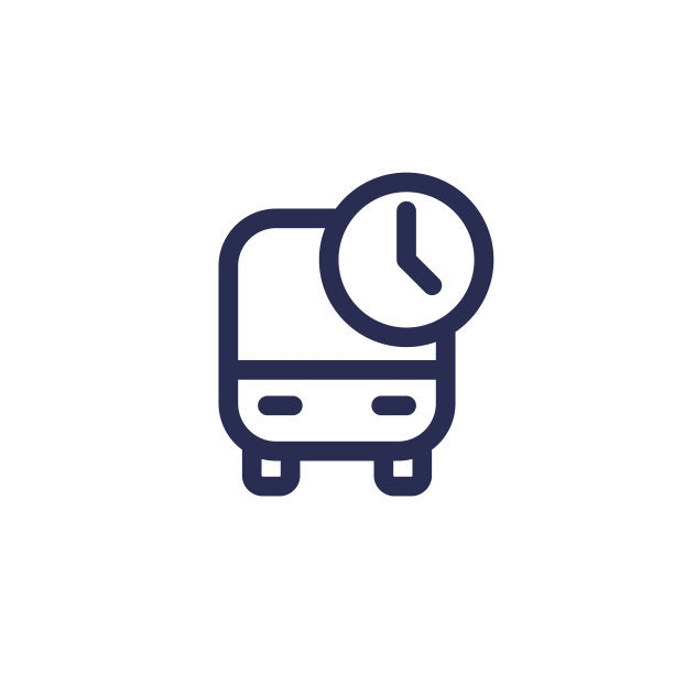 公交时刻表图标，线路矢量图片下载