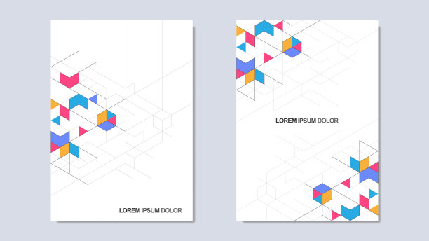 以抽象几何为背景的现代设计创意。极简的矢量纹理与多边形图案。模板封面小册子，布局，传单，书，横幅图片下载