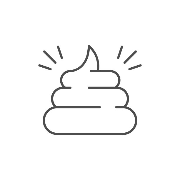 大便线图标图片下载