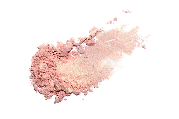 涂抹破损的眼影。图片下载