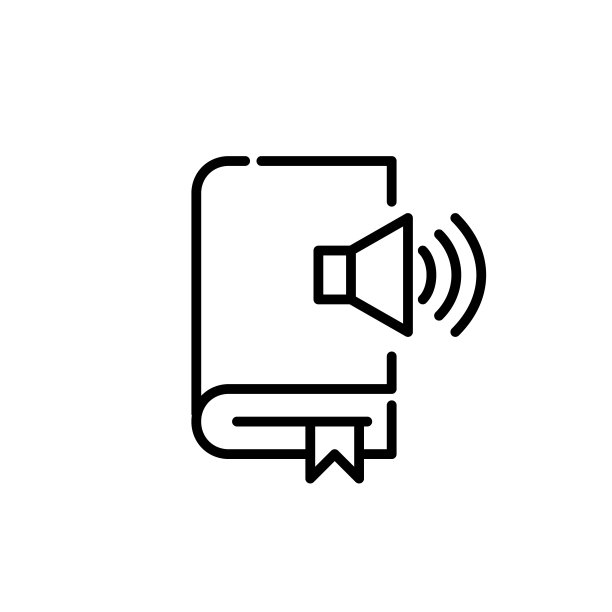 听书录音。电子有声读物应用程序。像素完美，可编辑的笔画图标图片下载