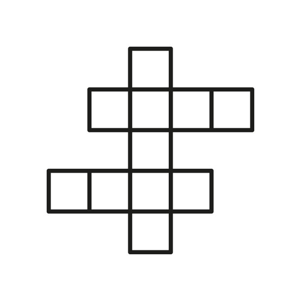 填字游戏图标。矢量插图。股票的形象。图片下载