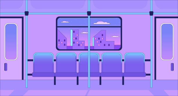 火车内部低保真冷墙纸图片下载