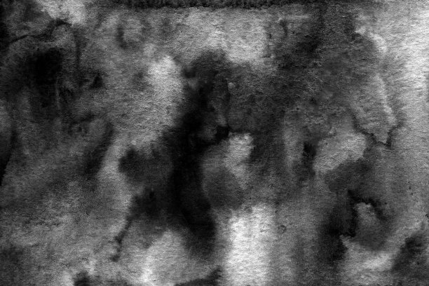 黑白水彩纹理图片下载