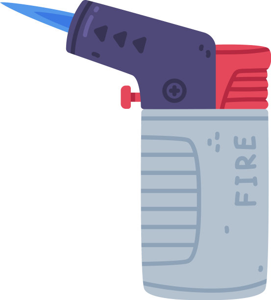 手枪打火机作为便携式点火装置图片下载