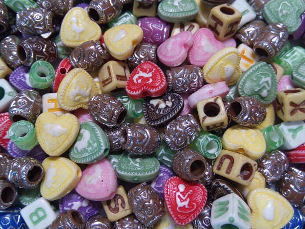 塑料珠纹理背景。图片下载