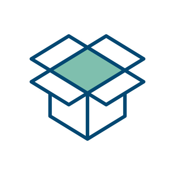 框图标矢量设计模板在白色背景图片下载