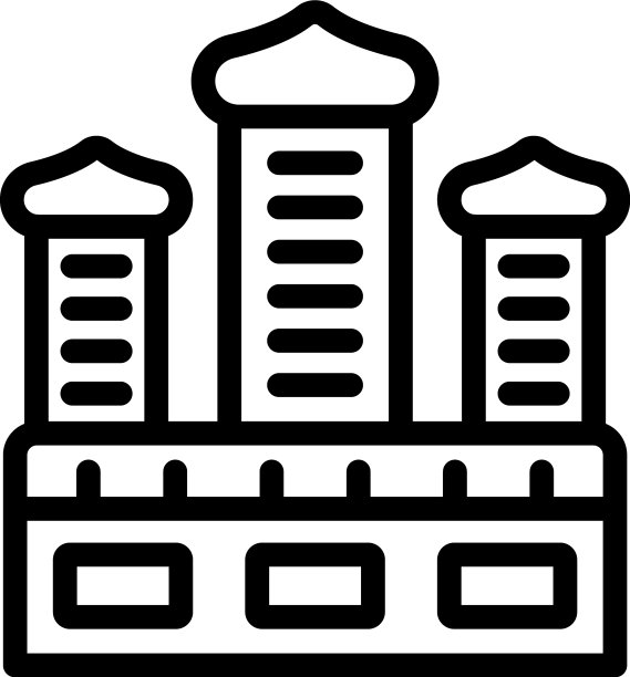 以色列建筑图标轮廓假日旗帜图片下载