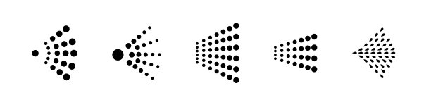 喷雾图标集。喷雾蒸汽图标。清洗除臭剂喷洒管路。向量图片下载
