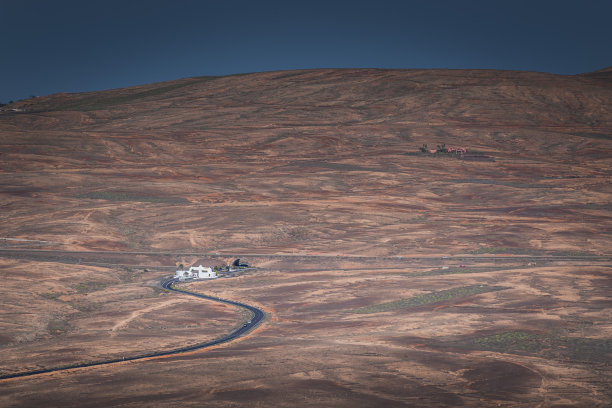 加那利群岛兰萨罗特的AZ-14公路图片下载