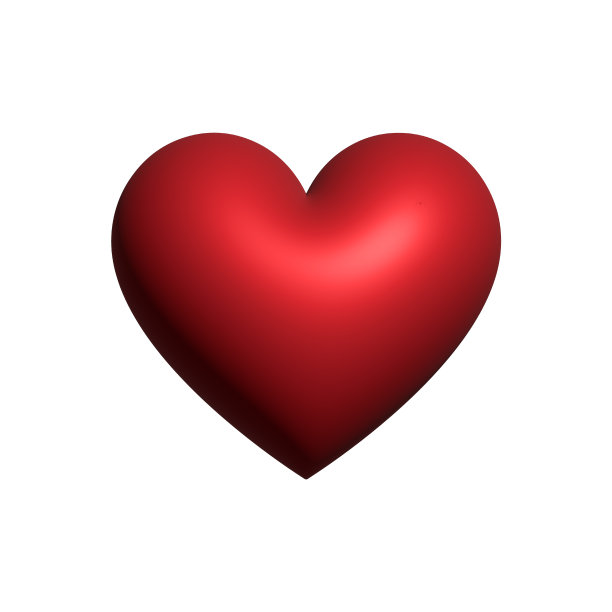 红心气球孤立在白色的背景图片下载