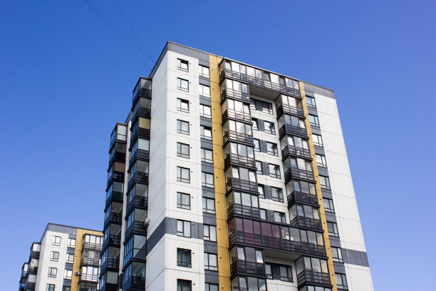 现代的房屋。公寓大楼。公寓、建筑行业。图片下载