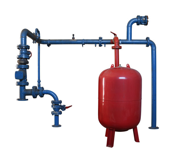 管道和压缩空气罐图片下载