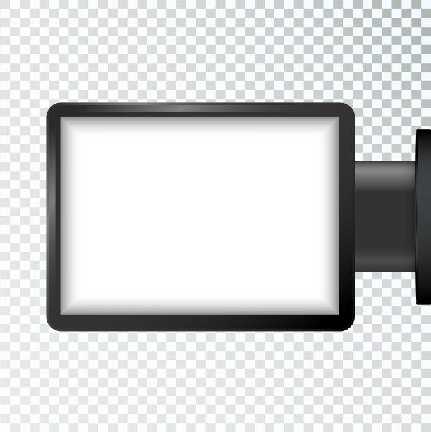 灯箱。路牌挂在墙上。办公室内部。逼真的户外广告横幅。街灯箱展示模型。室内模型。向量图片下载