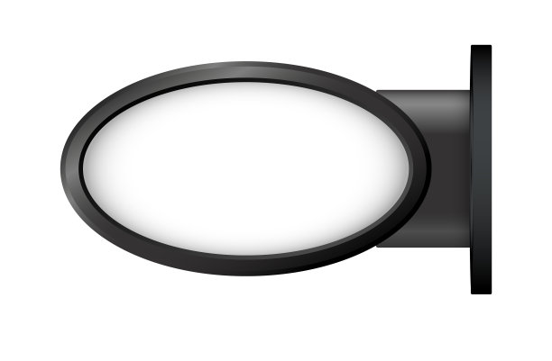 灯箱。路牌挂在墙上。办公室内部。逼真的户外广告横幅。街灯箱展示模型。室内模型。向量图片下载