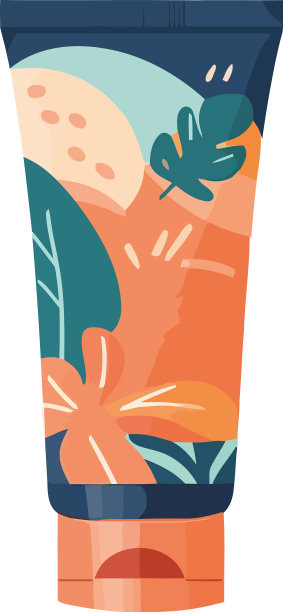 包装防晒乳管图片下载