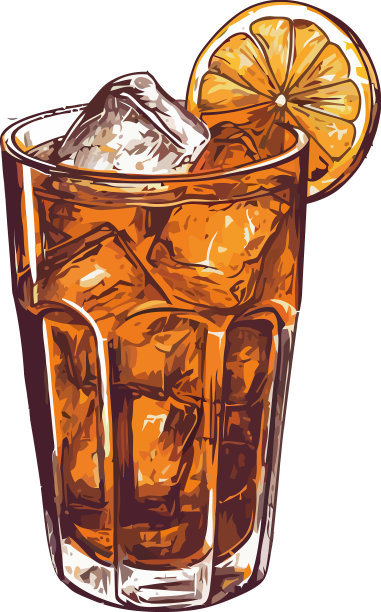 清爽柠檬鸡尾酒图片下载