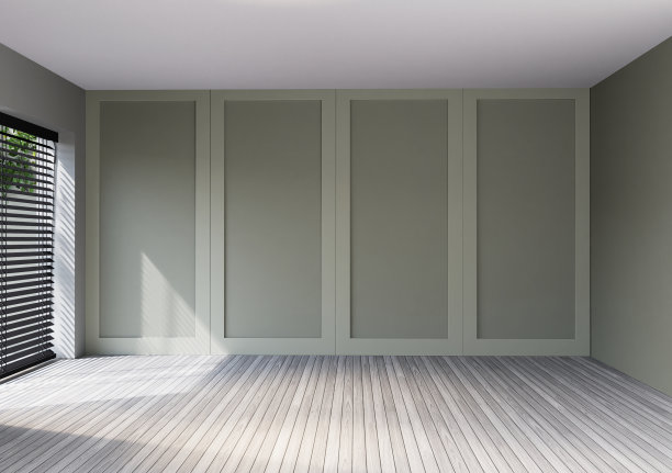 空家内墙模型与墙的颜色图片下载