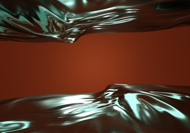 红色背景上闪亮的织物图片下载