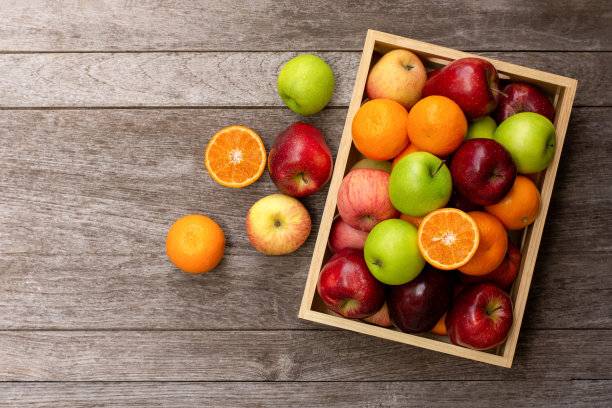 苹果和橘子图片下载