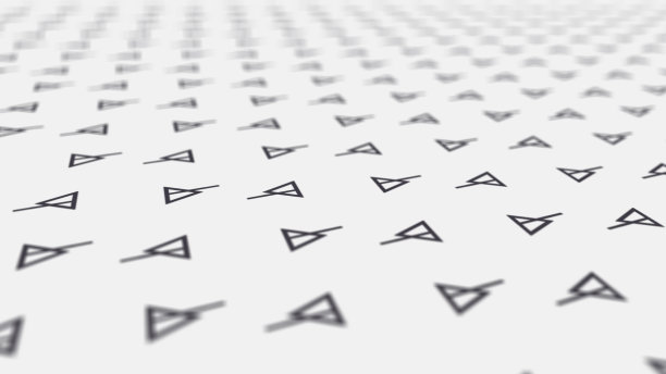 4K分辨率三角形背景，3D图片下载