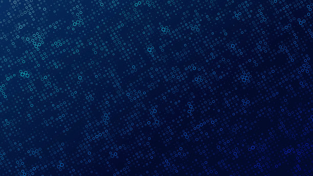 数字圆圈浮动与黑暗背景图片下载