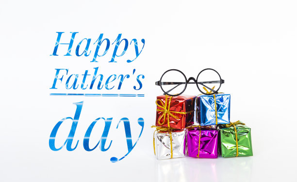 父亲节快乐卡片背景创意图片下载