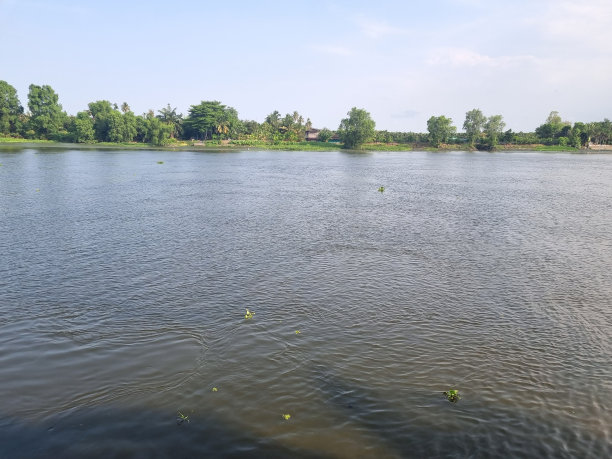 Cho Phraya河的景色图片下载