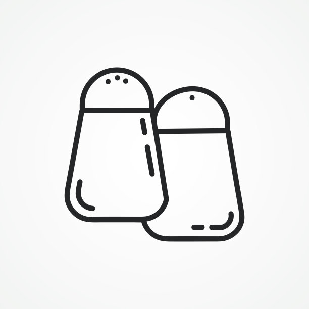 椒盐线图标。图片下载