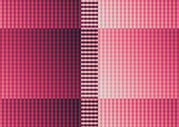 抽象的红色和白色渐变马赛克纹理背景和背景。平面设计采用方形网格概念。图片下载