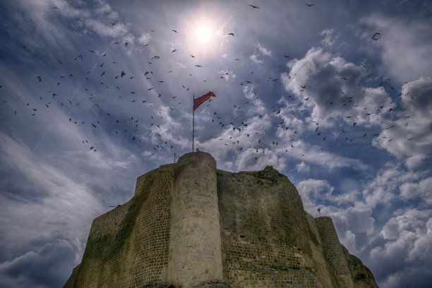 美索不达米亚Artuklu的Harput城堡图片下载