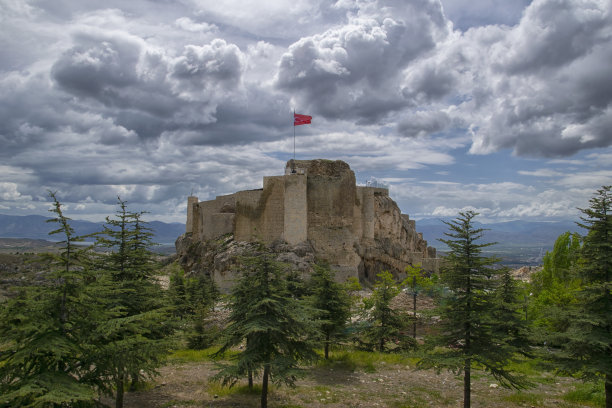 美索不达米亚Artuklu的Harput城堡图片下载