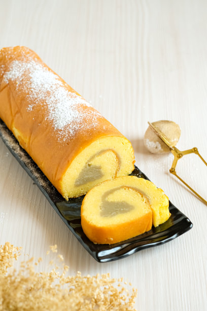 蛋糕卷，海绵卷图片下载