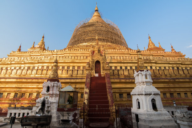蒲甘是缅甸的一座古城。图片下载